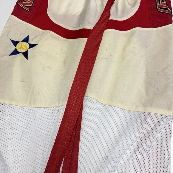 Vintage Nexed Hockey Pants Mens 32-34 (36x26) White Belted Activewear - Picture 4 of 12